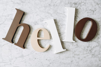 Get Creative With Wood Letters!