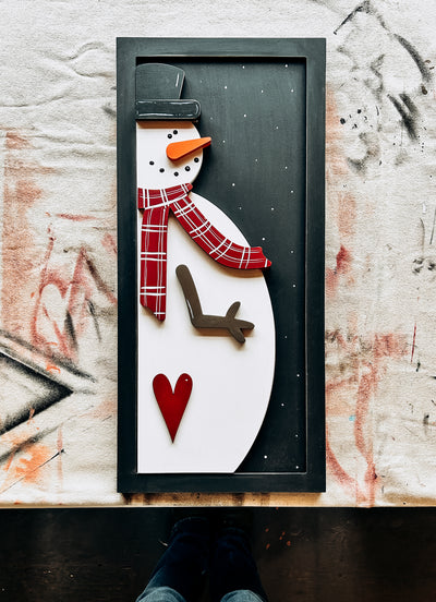 Decorate Your Home With Our Christmas Wood Folk Art Signs!