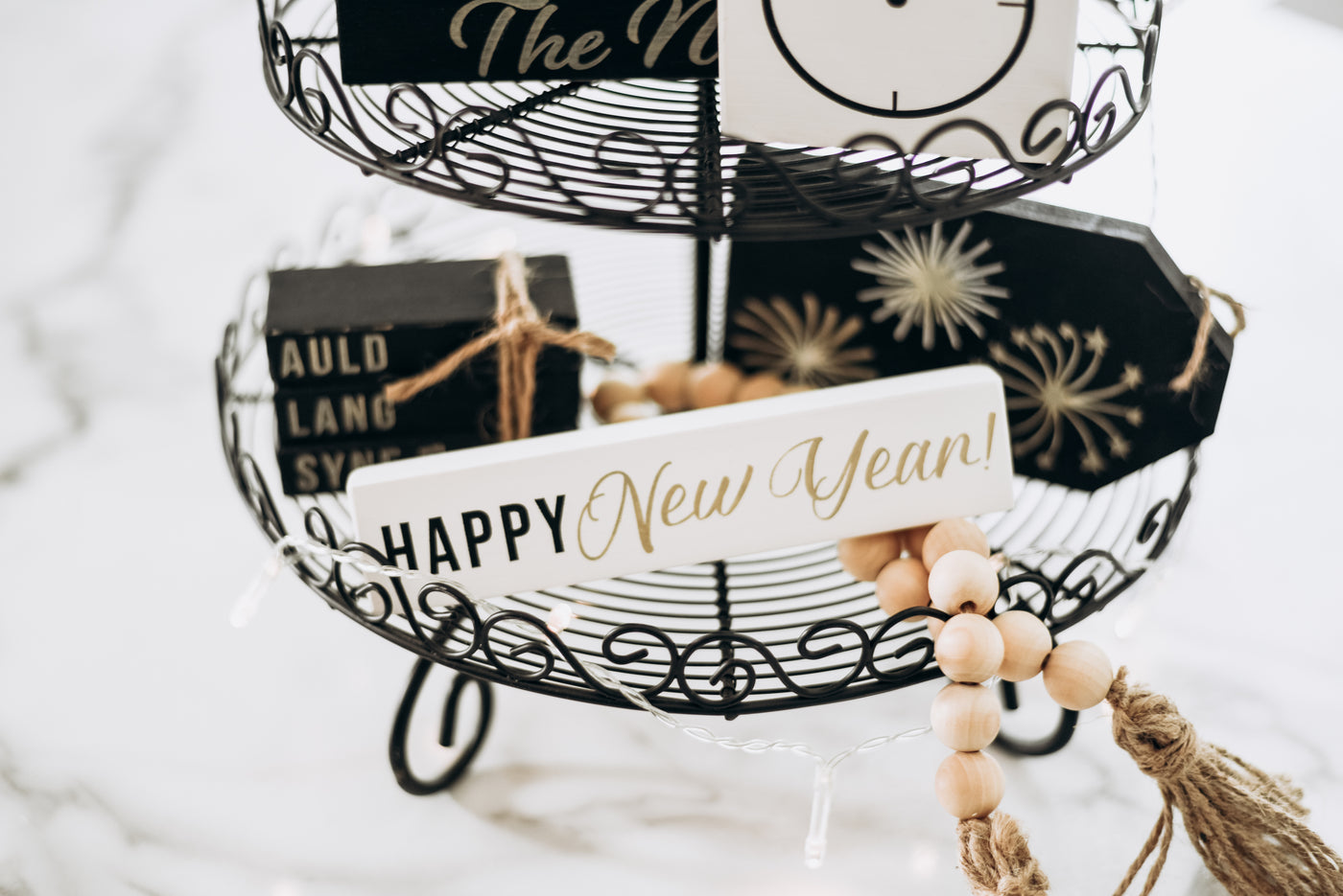 Ring In The New Year With A New Tiered Tray DIY Kit!