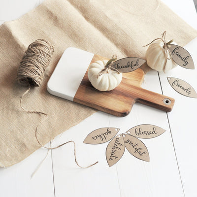 How to DIY a simple Thanksgiving gift