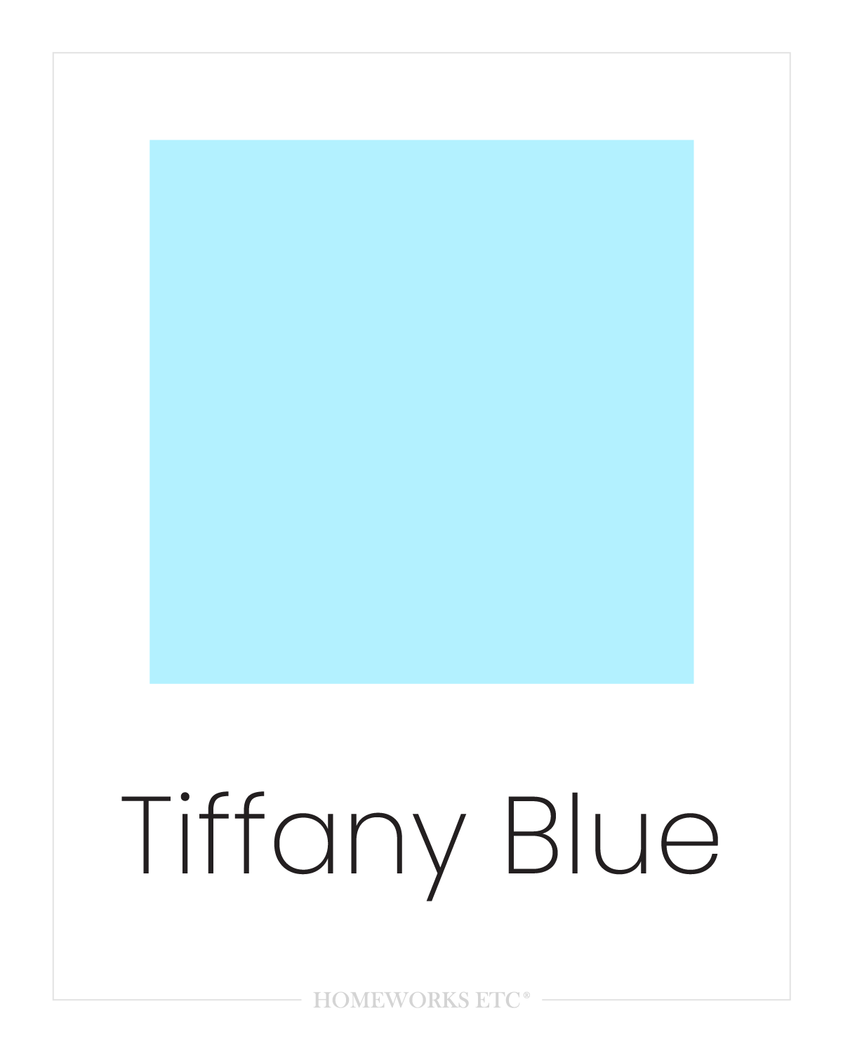 Tiffani Blue | Acrylic Craft Paint 2oz. - Homeworks Etc ®