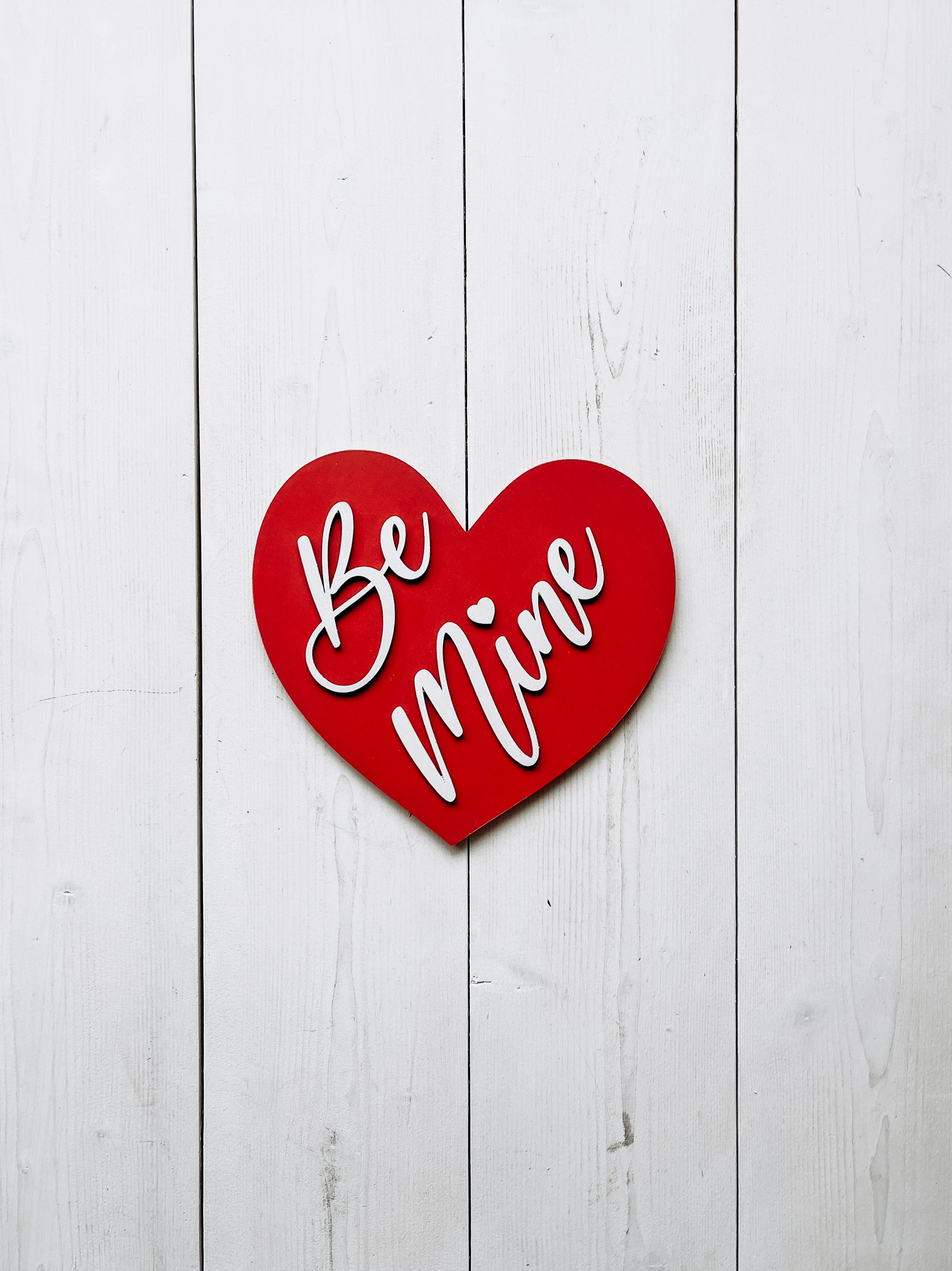 Be Mine Heart Wood Sign | DIY Kit - Homeworks Etc ®