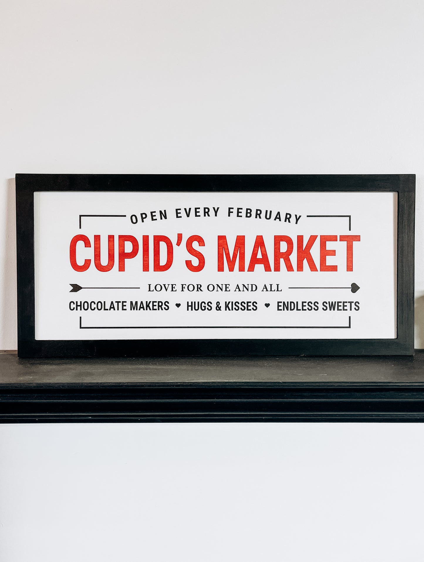 DIY Large Wood Sign "Cupid's Market" Painting Kit - Homeworks Etc ®