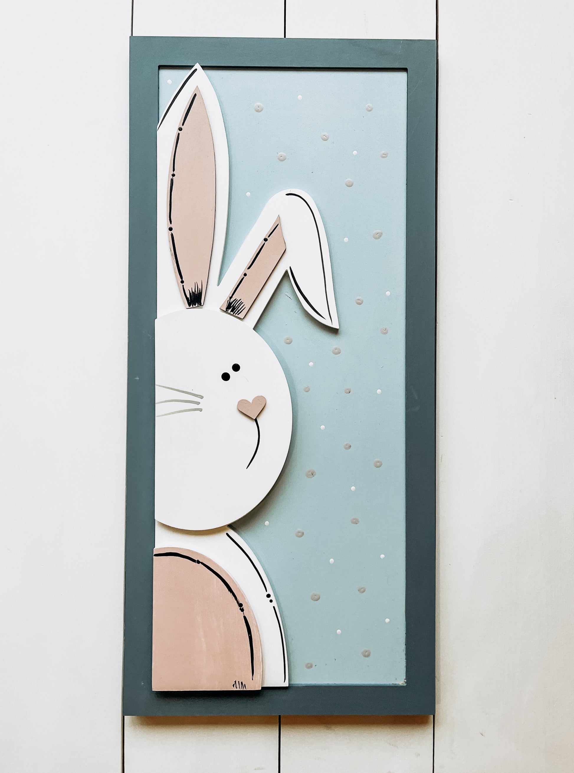 Easter Bunny Folk Art Sign | DIY Kit - Homeworks Etc ®