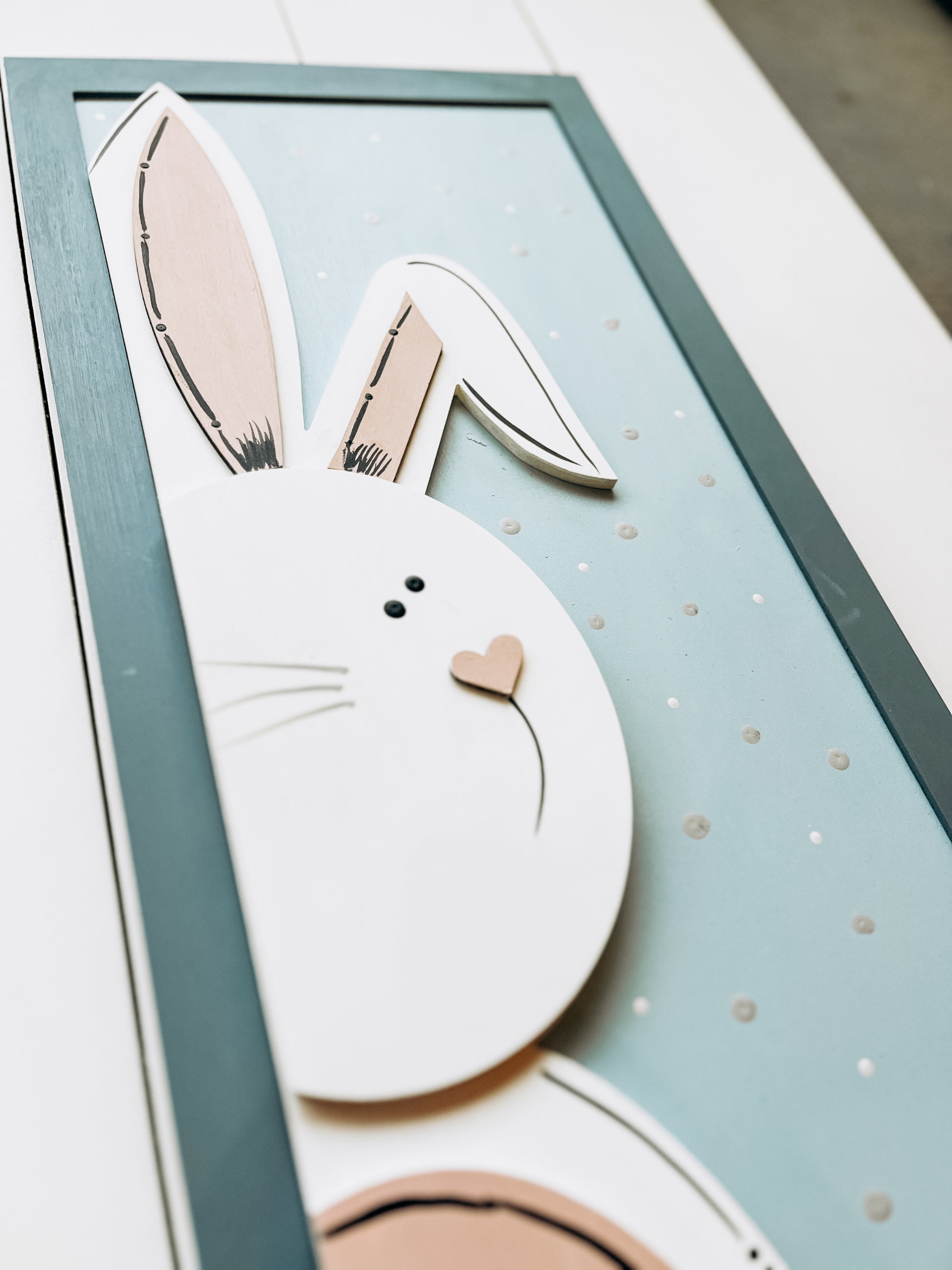 Easter Bunny Folk Art Sign | DIY Kit - Homeworks Etc ®