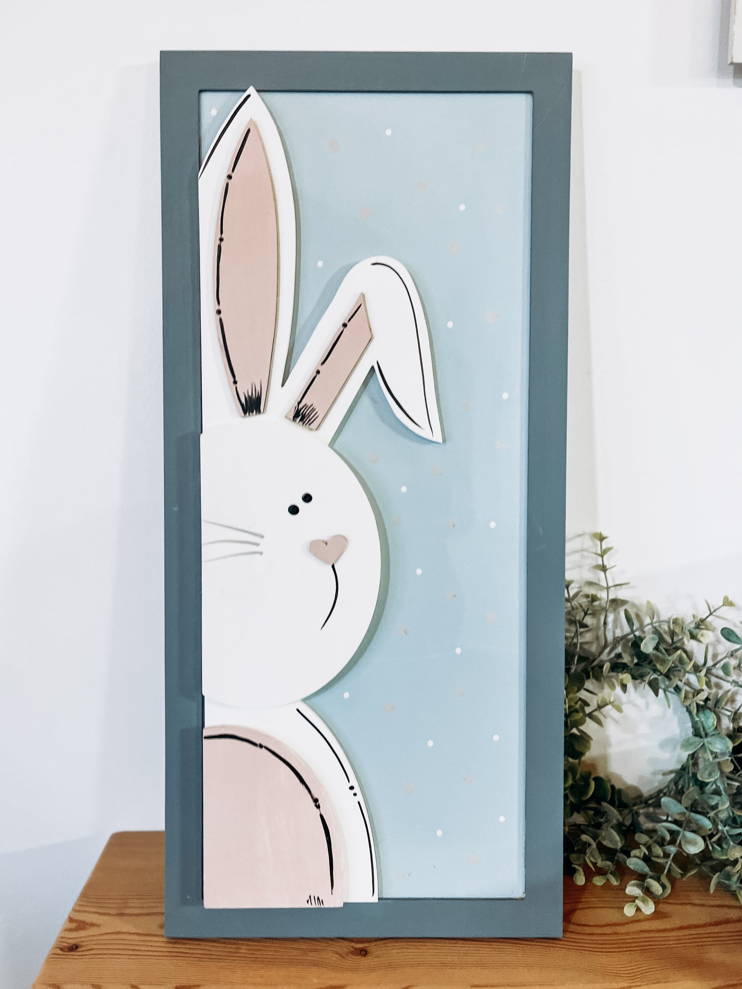 Easter Bunny Folk Art Sign | DIY Kit - Homeworks Etc ®