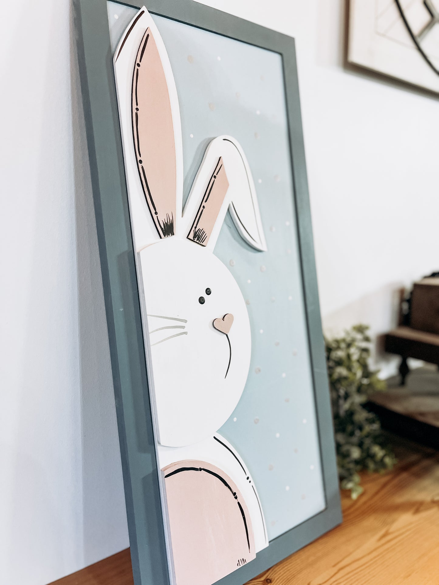 Easter Bunny Folk Art Sign | DIY Kit - Homeworks Etc ®