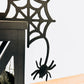 Spider & Cobweb Door Frame Hanger Wood Cutout - Homeworks Etc ®