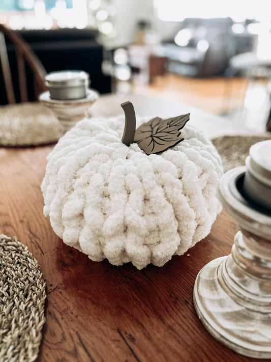 How To VIDEO Tutorial |  DIY Chunky Knit Pumpkin - Homeworks Etc ®