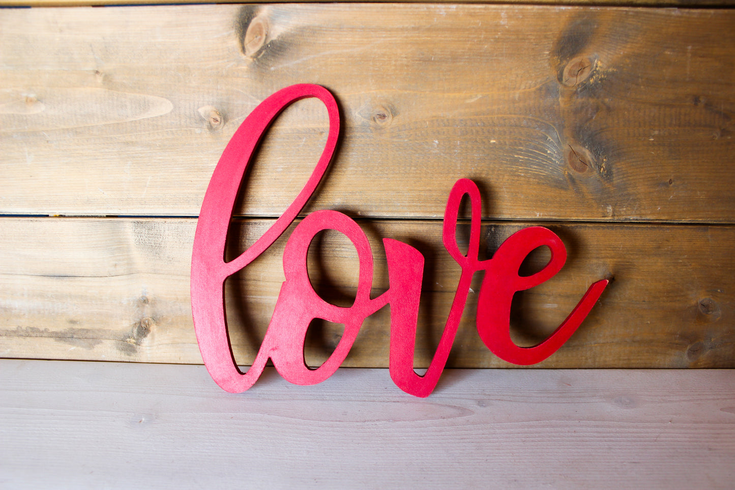 Love Wood Word Cut Out - Homeworks Etc ®