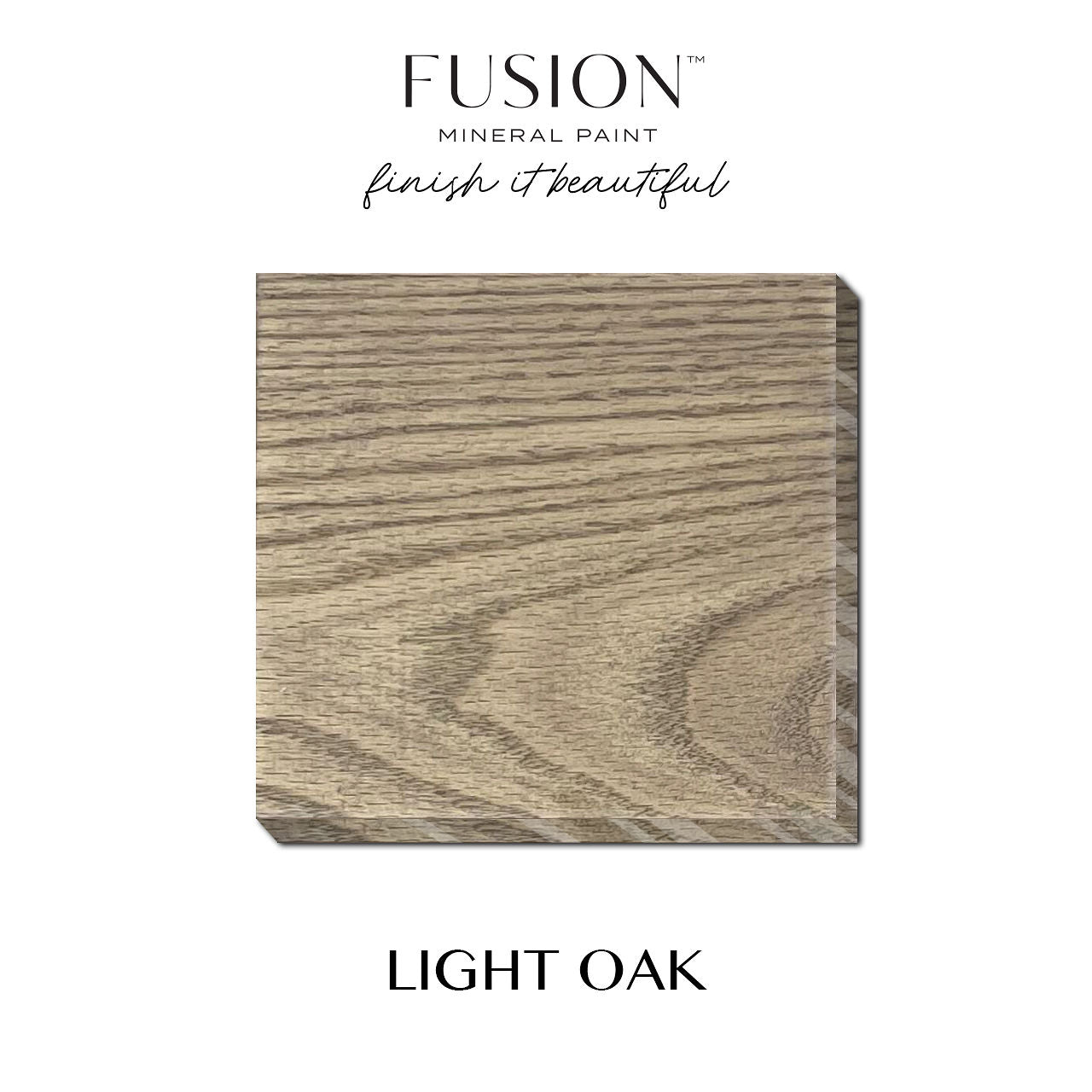 Light Oak Stain and Finishing Oil ALL-IN-ONE | Fusion Mineral Paint