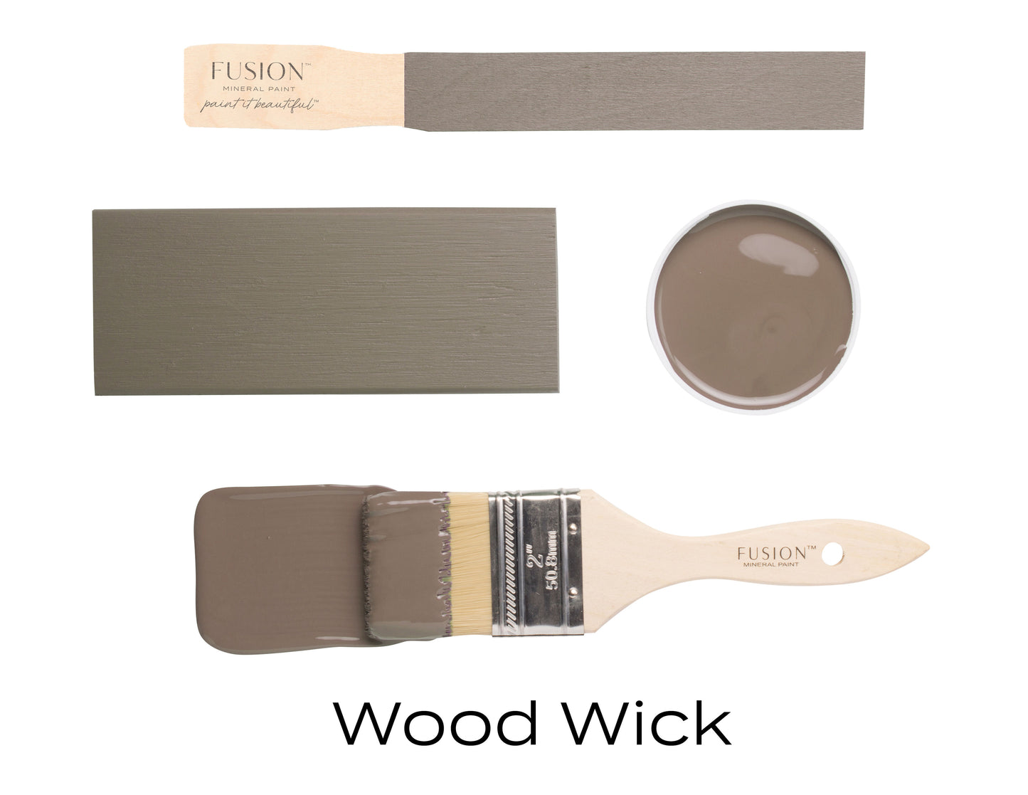 Wood Wick | Fusion™ Mineral Paint﻿ (Tester and Pint Size) - Homeworks Etc ®