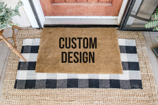 Custom Design DIY Doormats | DIY Kit - Homeworks Etc ®