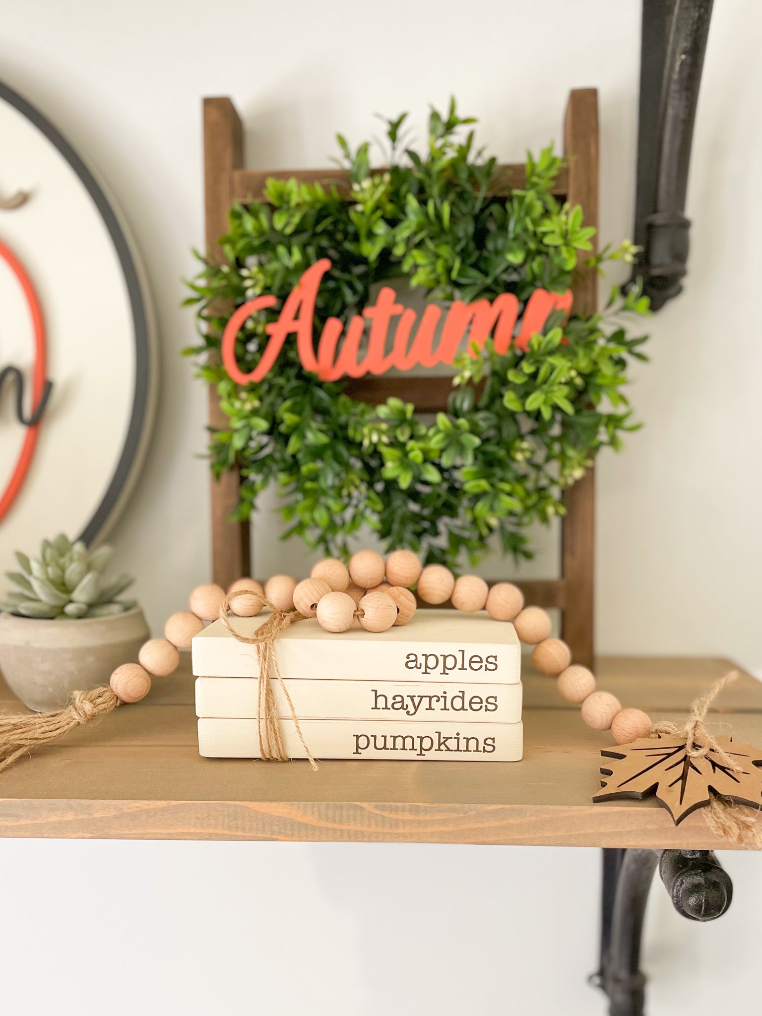 DIY Fall Stacking Book Bundle | DIY Kit - Homeworks Etc ®