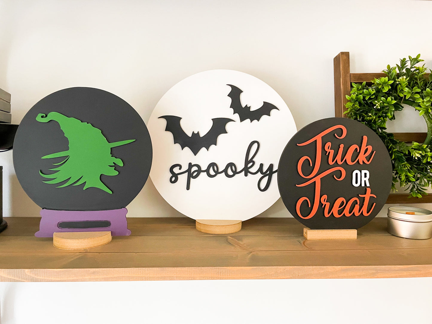 Trick or Treat Round Sign | DIY Kit - Homeworks Etc ®