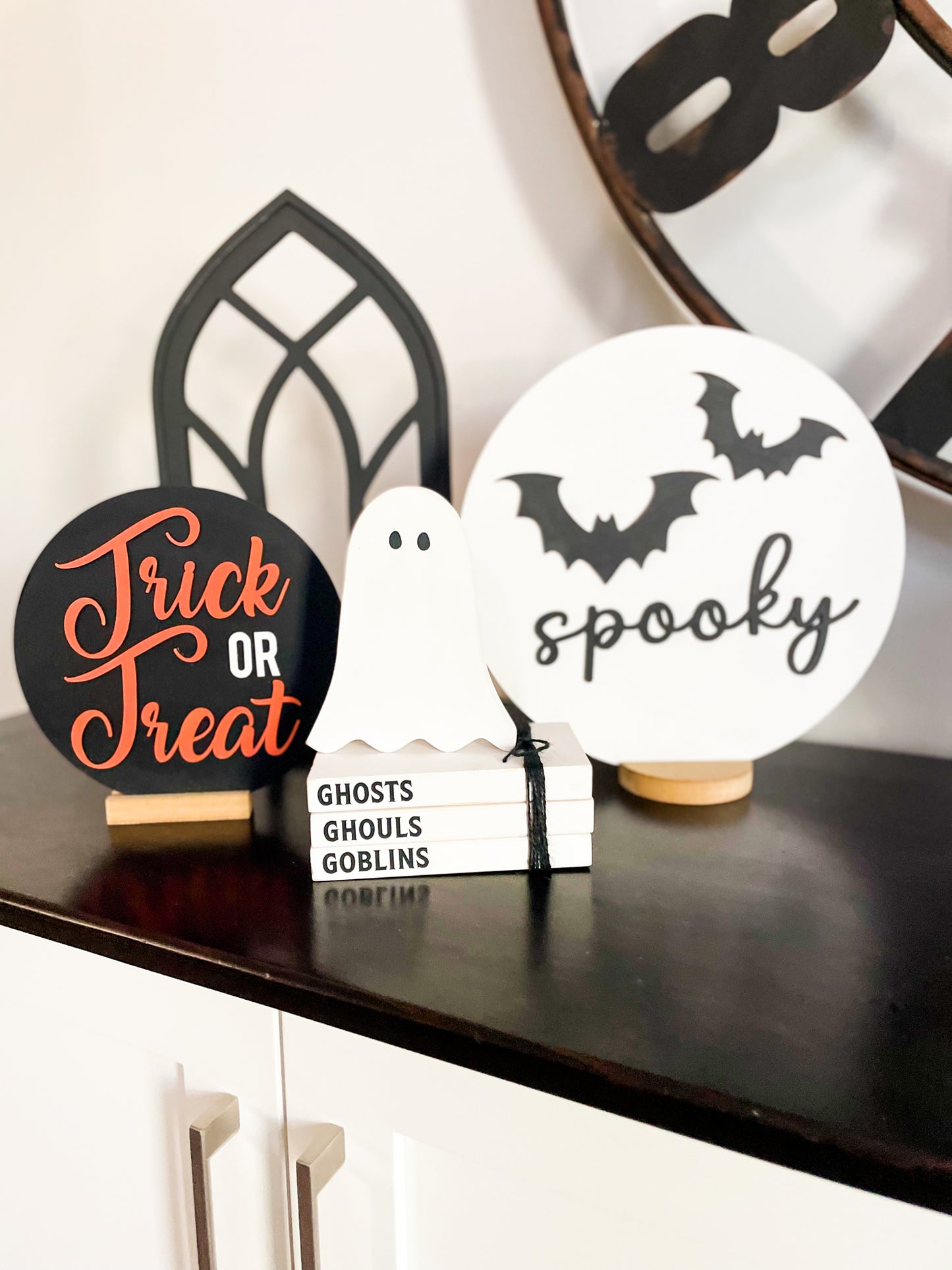 Trick or Treat Round Sign | DIY Kit - Homeworks Etc ®