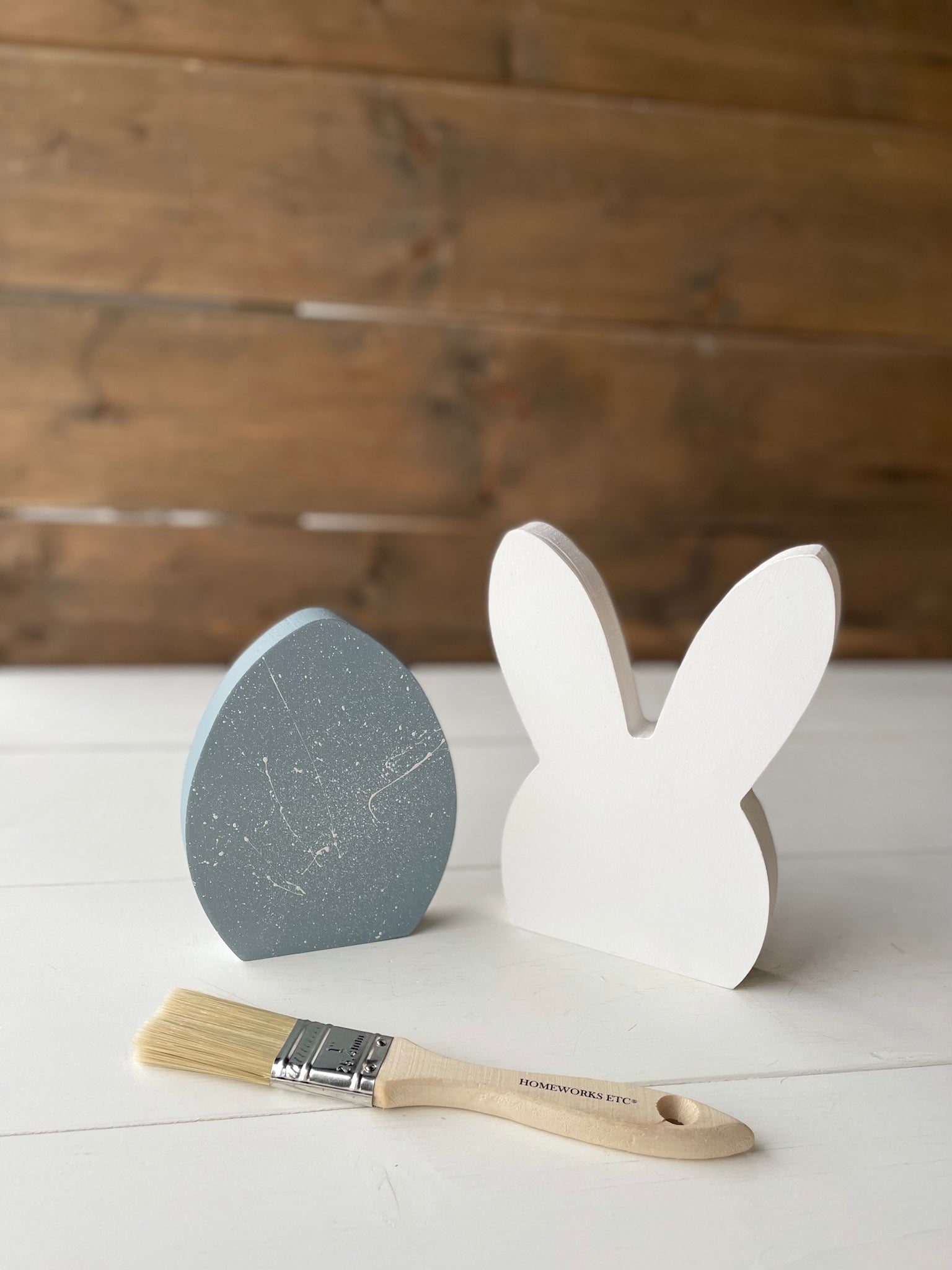 Rabbit Wood Cutout DIY - Homeworks Etc ®