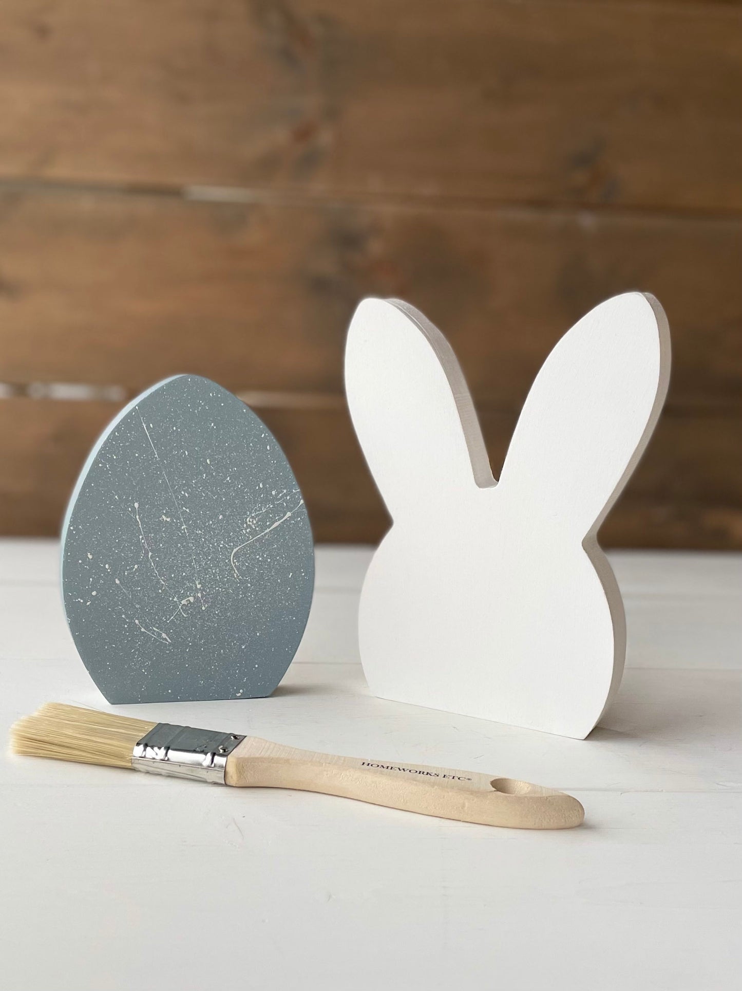 Rabbit Wood Cutout DIY - Homeworks Etc ®