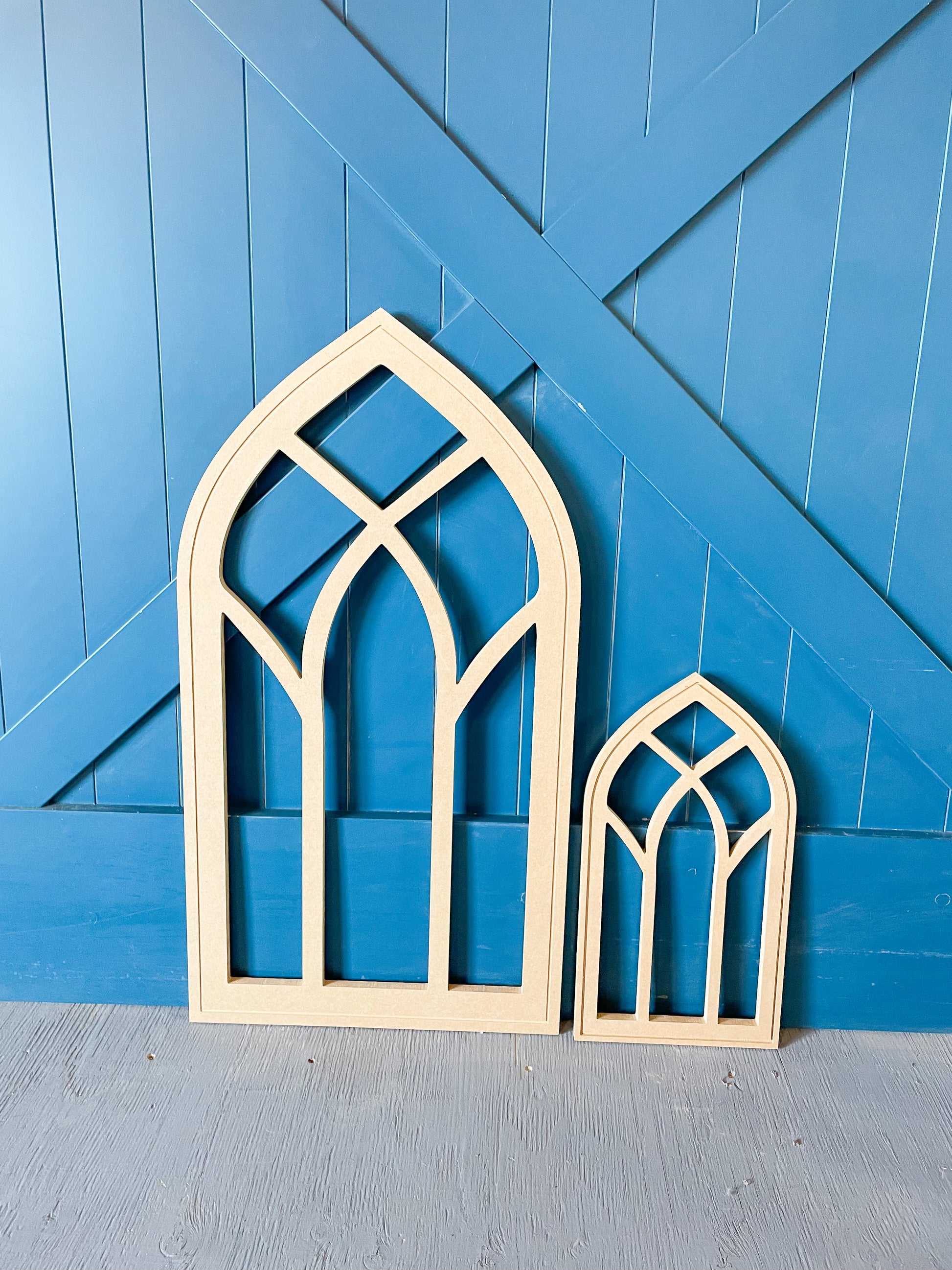 Cathedral Arch Wall Decor Window, Medium | DIY - Homeworks Etc ®