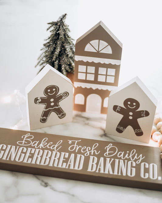 Gingerbread House Decor Set | DIY Kit - Homeworks Etc ®