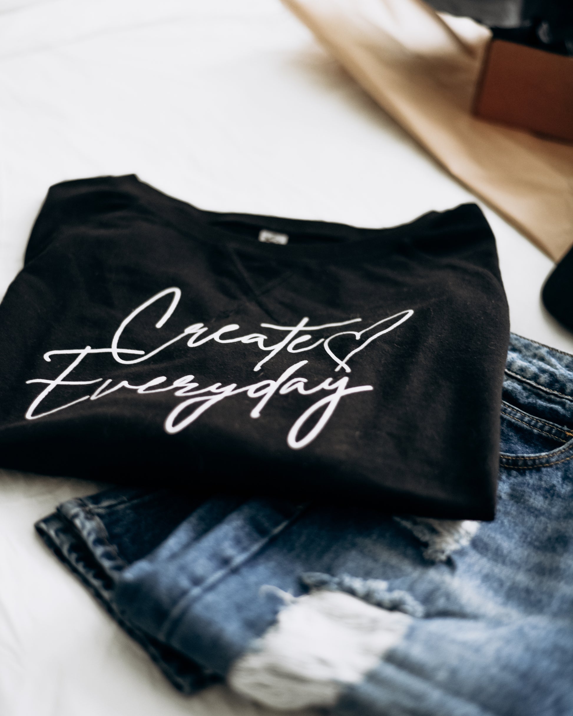 Create Everyday Open Crew Ladies Fleece - Homeworks Etc ®