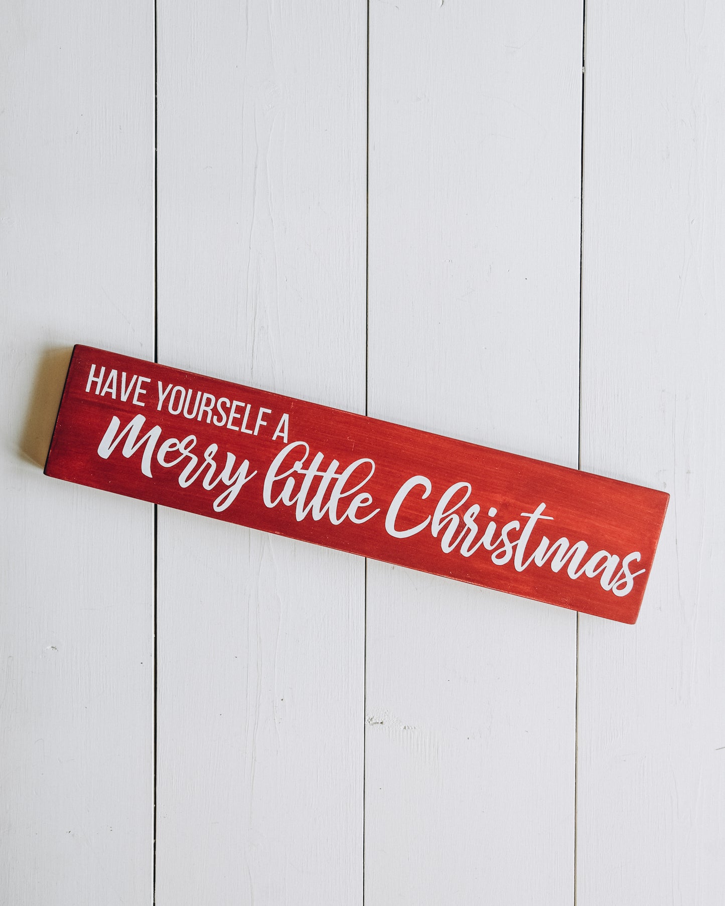 Have Yourself A Merry Little Christmas DIY Signature Sign Painting | DIY Kit - Homeworks Etc ®