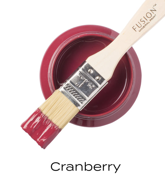 Cranberry | Fusion™ Mineral Paint (Tester and Pint Size) - Homeworks Etc ®