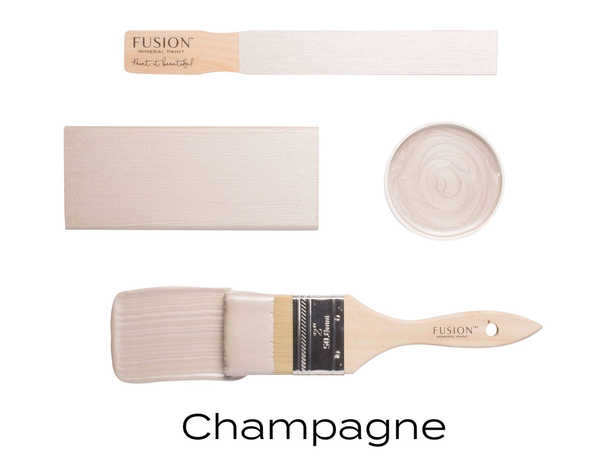 Metallic Champagne | Fusion™ Mineral Paint﻿ - Homeworks Etc ®