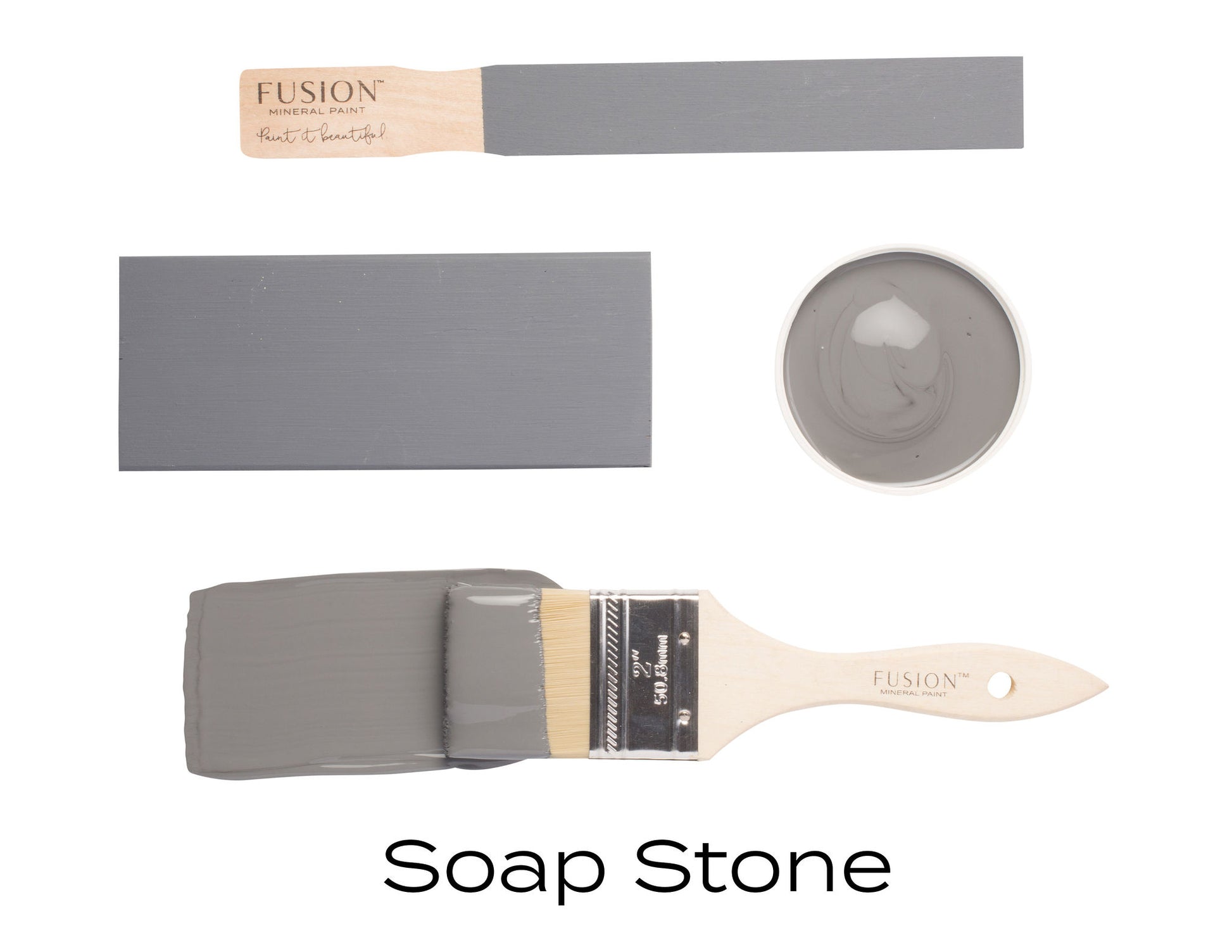 Soap Stone | Fusion™ Mineral Paint (Tester and Pint Size) - Homeworks Etc ®