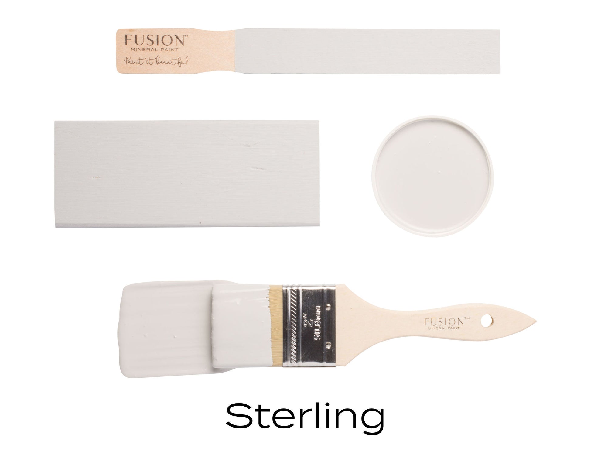 Sterling | Fusion™ Mineral Paint (Tester and Pint Size) - Homeworks Etc ®