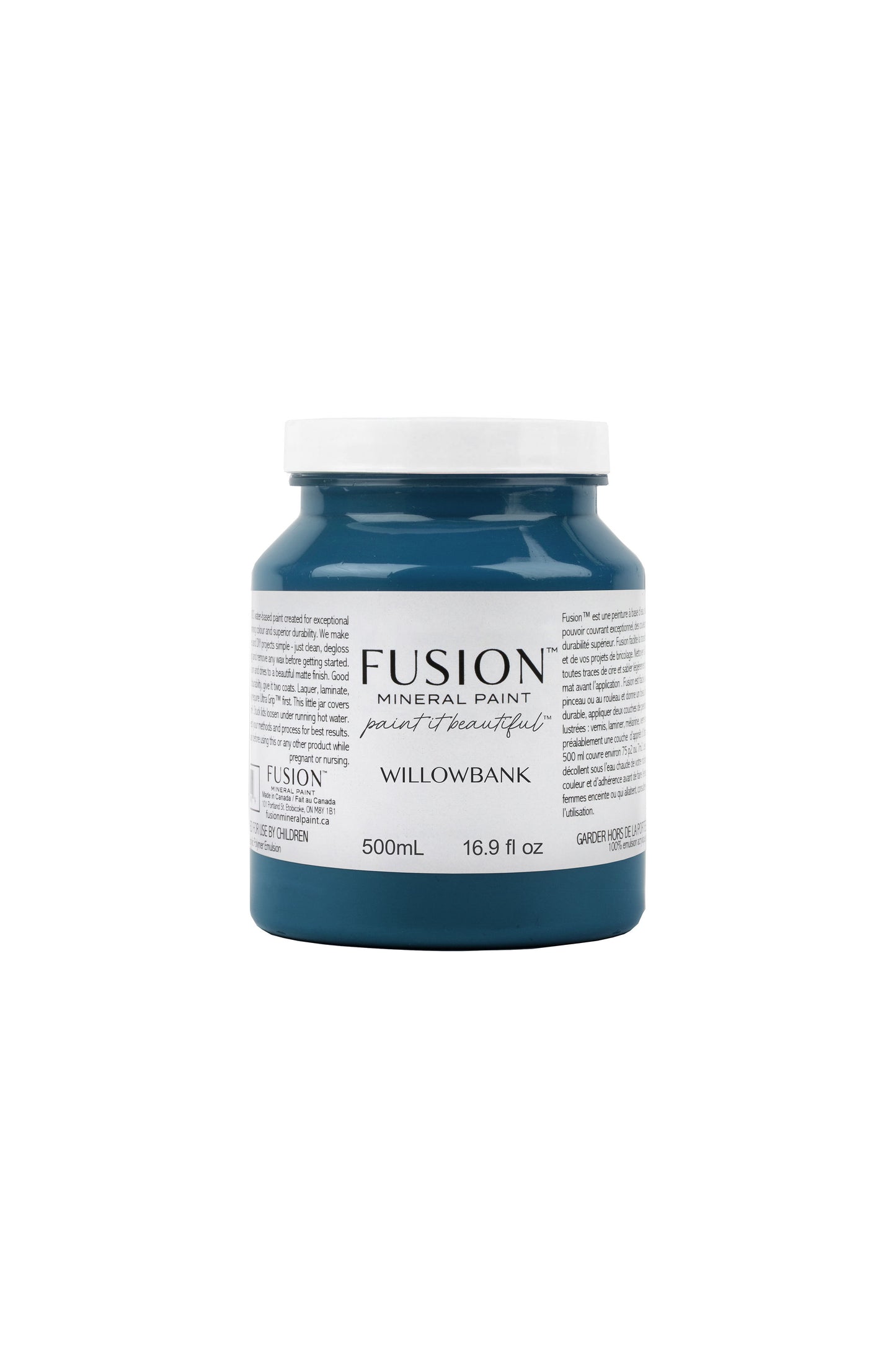 Willowbank | Fusion™ Mineral Paint﻿ (Tester and Pint Size) - Homeworks Etc ®