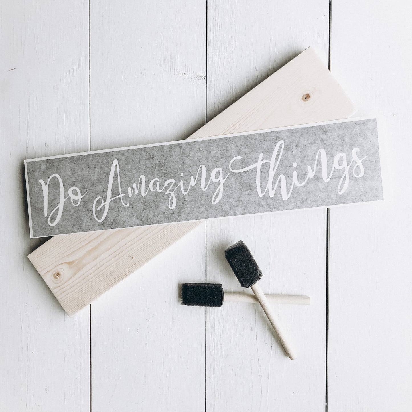 Do Amazing Things Kids Wood Sign | DIY Kit - Homeworks Etc ®