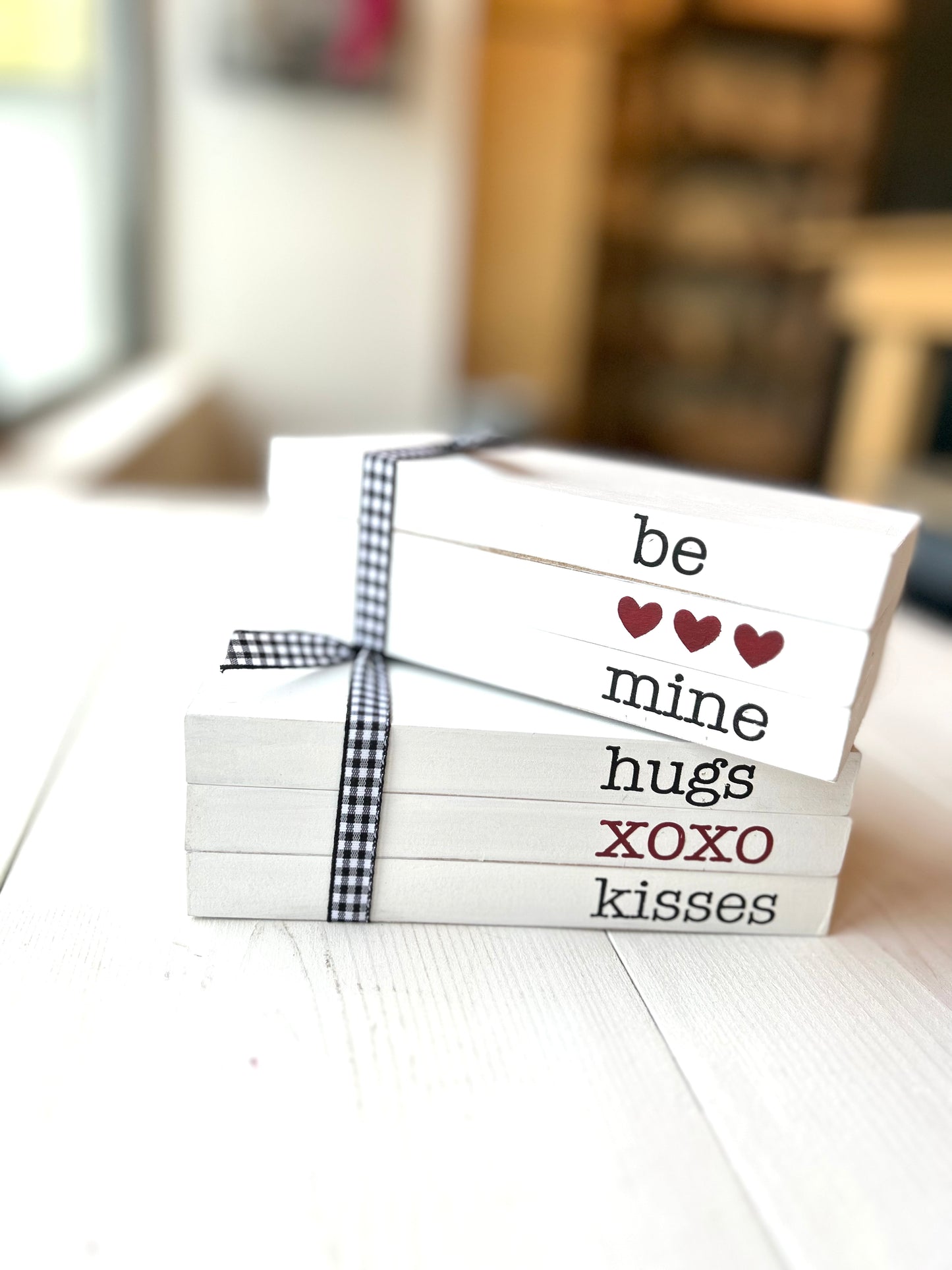 DIY Valentine Stacking Book Bundle | DIY Kit - Homeworks Etc ®