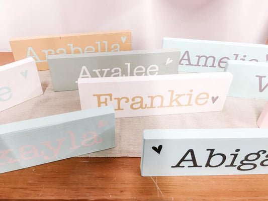 Girls Personalized Name Sign | DIY Kit - Homeworks Etc ®