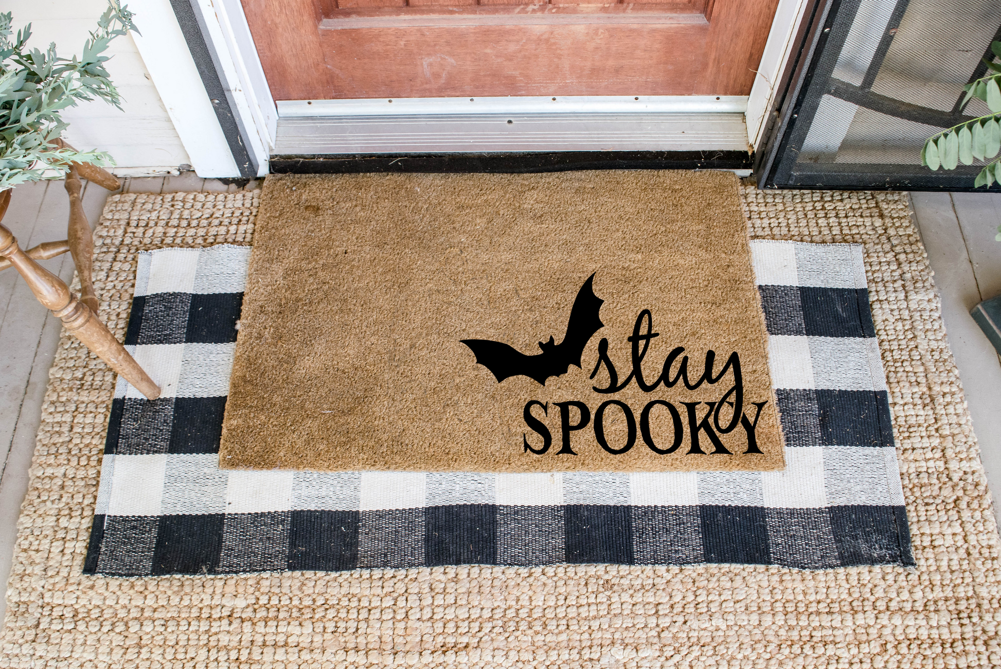 Stay Spooky DIY Doormat | DIY Kit - Homeworks Etc ®