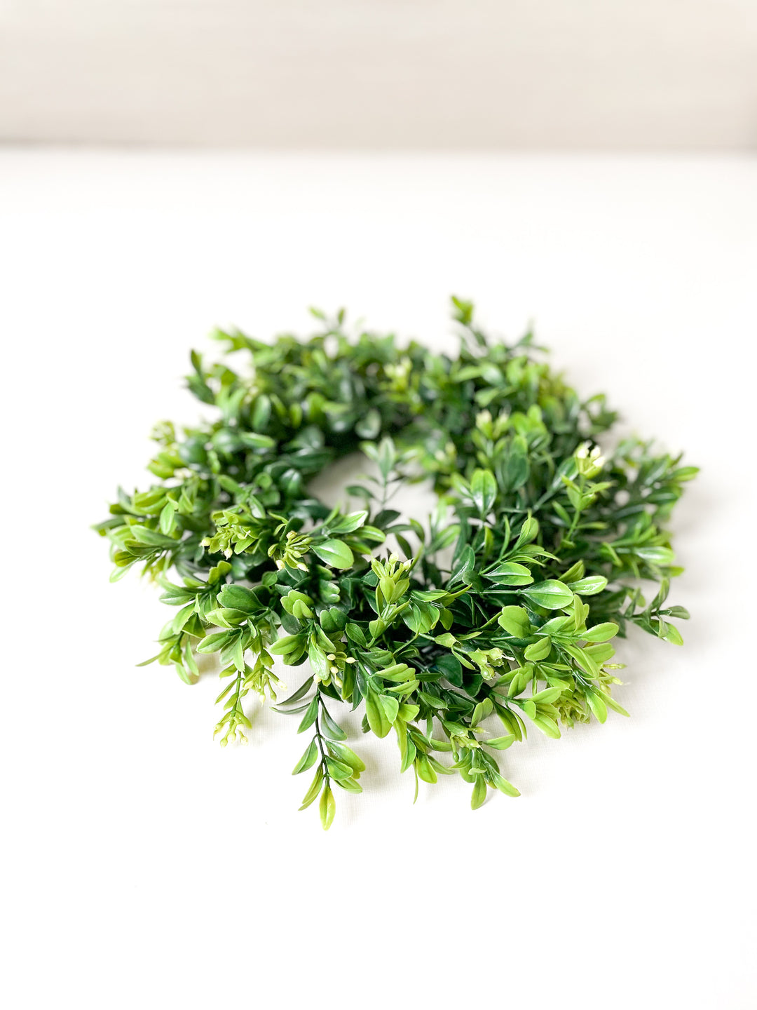 Boxwood Wreath Accent (4.5 inches) - Homeworks Etc ®