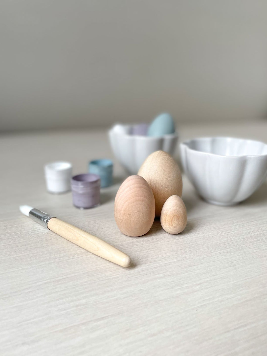 Wooden Egg Easter DIY Craft