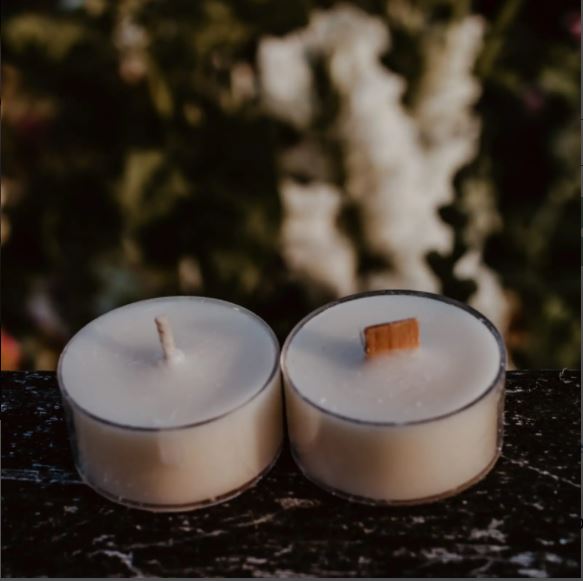 Unscented Soy Tealight – 10 Pack | The 6th Scent Candle Co. - Homeworks Etc ®