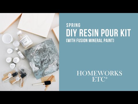 Resin Pour kit | Create At Home DIY Kits