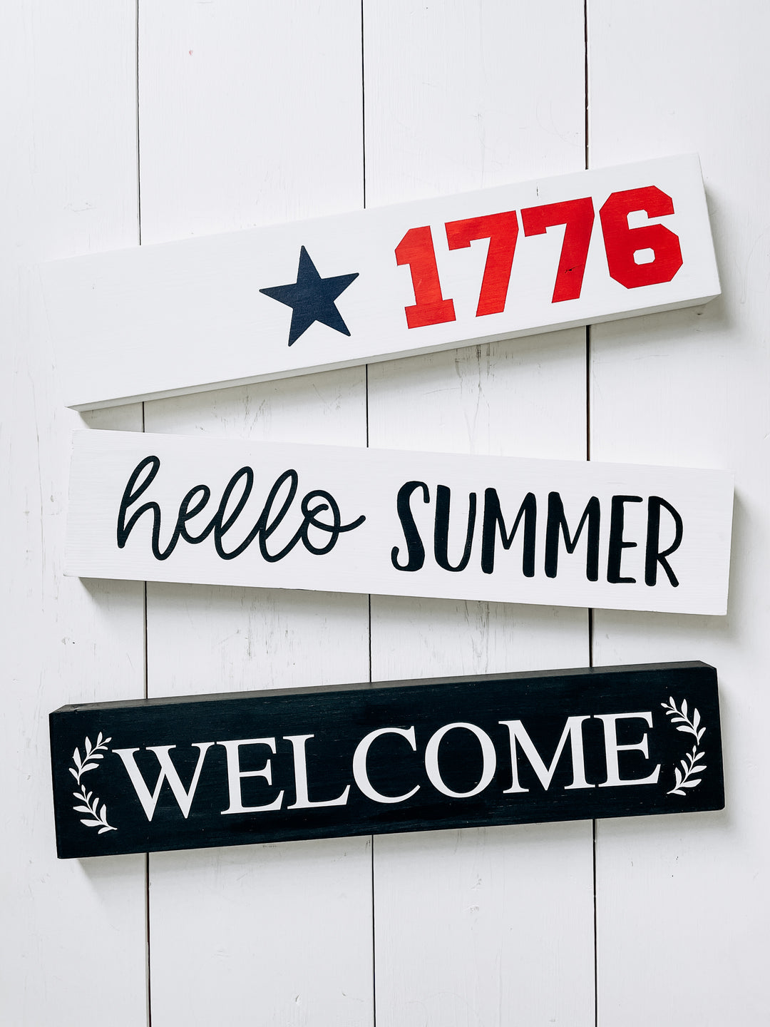 Front Door Wood Signs | DIY Box - Homeworks Etc ®
