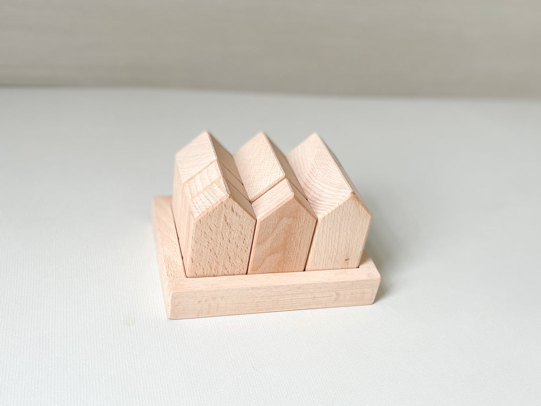 DIY Christmas Village Set (6 house blocks) - Homeworks Etc ®