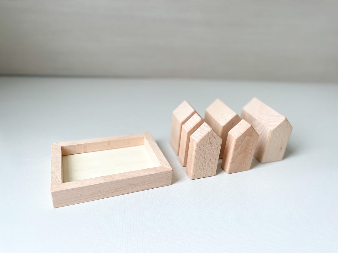 DIY Christmas Village Set (6 house blocks) - Homeworks Etc ®
